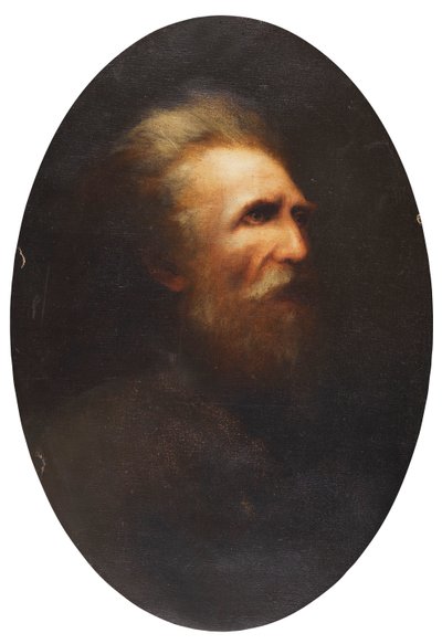 Auto-retrato de Karl Wilhelm Diefenbach de Karl Wilhelm Diefenbach
